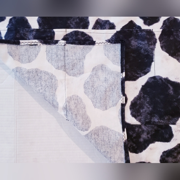 Cow print apron - Picture 8 of 9